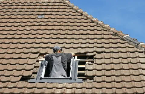Pose de velux - Chézery-Forens